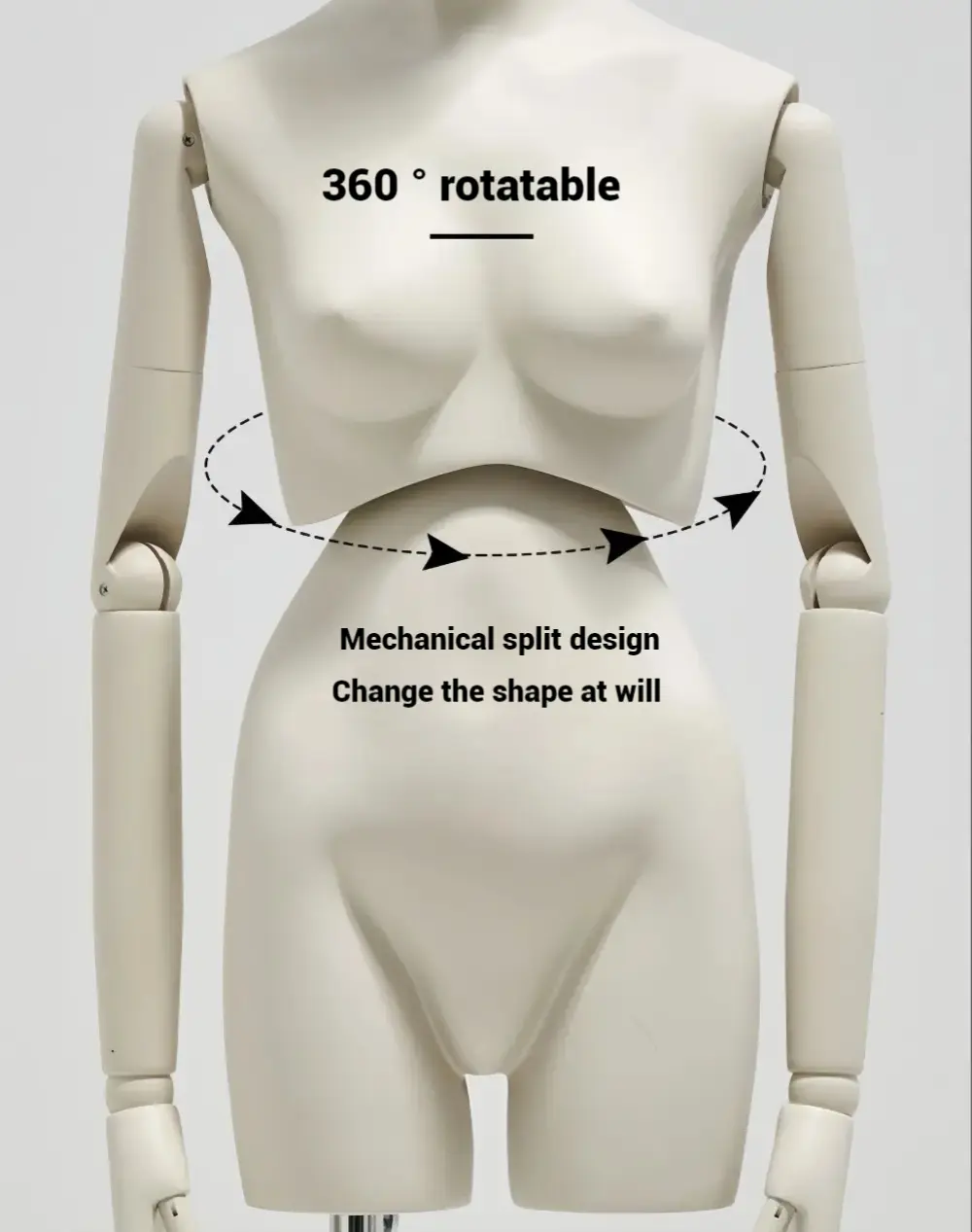 AdjustableFull-BodyMannequinSetwith360°RotatingWaistHead–MaleFemaleChildHalf-BodyStylesvisualmerchandisingfemaleandmaleclothesmannequinRichenmannequin7 Adjustable Full-Body Mannequin Set with 360° Rotating Waist & Head – Male, Female, Child & Half-Body Styles visual merchandising female and male clothes mannequin Richenmannequin (1)