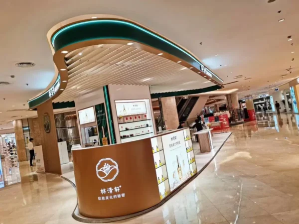 cosmetic retail store design makeup display stand perfume shop shelf rack interior decoration-morshopfitting (5)