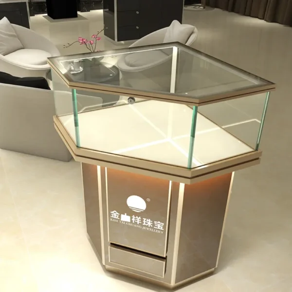 jewellery display stand storage shelves organiz holder craft shows cabinet wholesale (4)