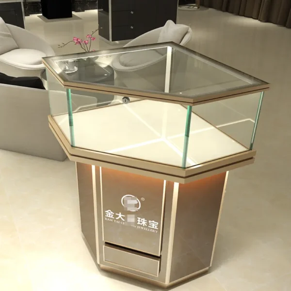 jewellery display stand storage shelves organiz holder craft shows cabinet wholesale (4)