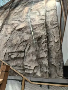 Fiberglass interior Artificial Fake Stone Faux Indoor Landscaping manufactured Rock for Window Display Creative Hollow Rockery boulders Arc'teryx, Saucony, Tanboer and other sport (3)