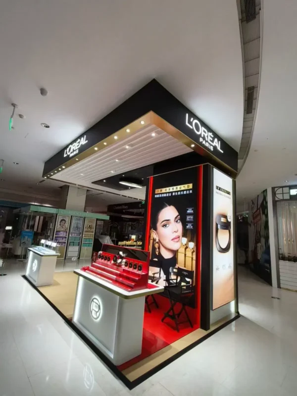 L'Oreal Cosmetic Store Fixtures Customization -Morshopfitting (1)