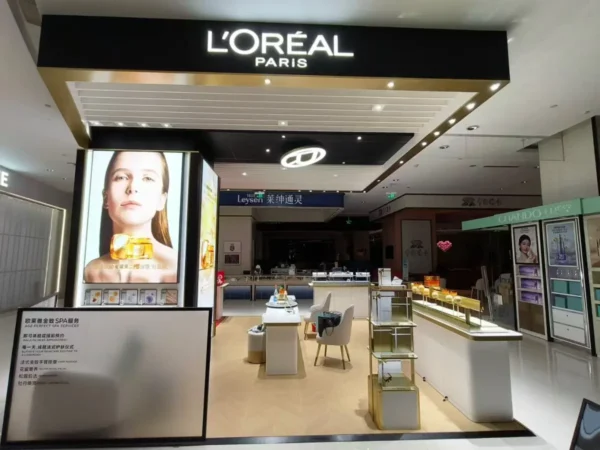 L'Oreal Cosmetic Store Fixtures Customization -Morshopfitting (1)
