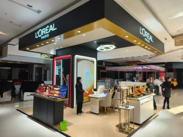 L'Oreal Cosmetic Store Fixtures Customization -Morshopfitting (1)