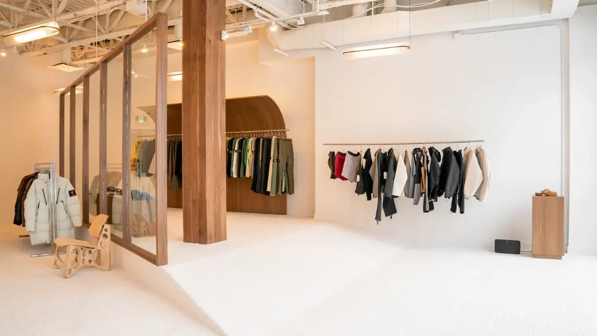 men's wear showroom interior design