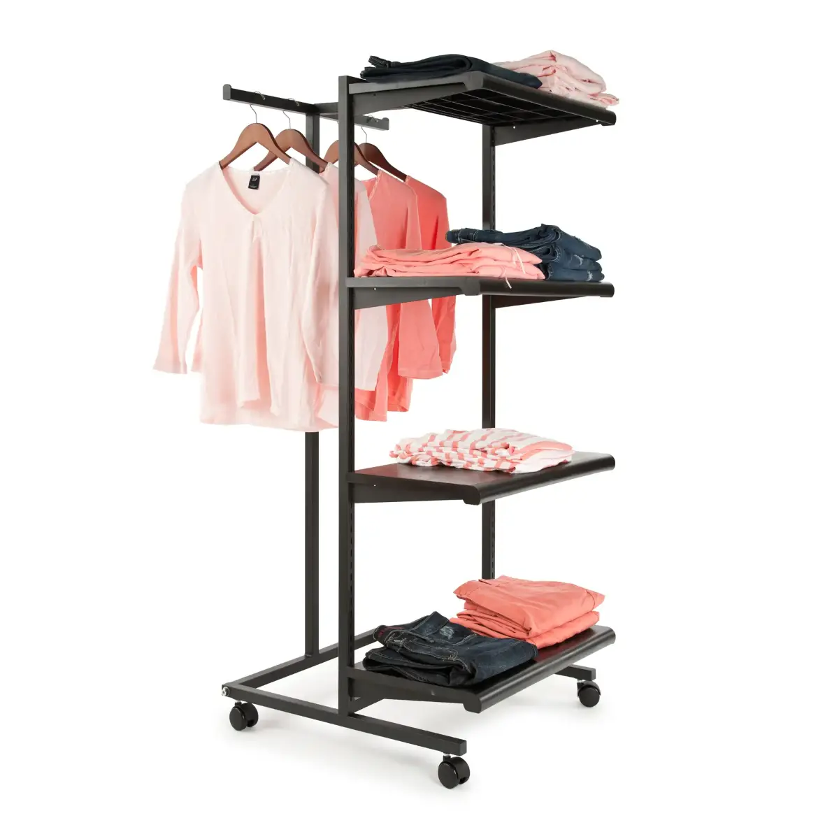 retail clothing display table