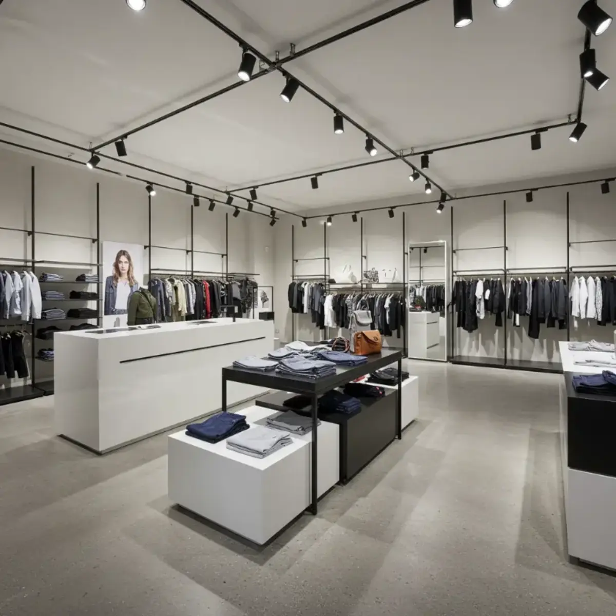 Different retail archetypes and fixture styles