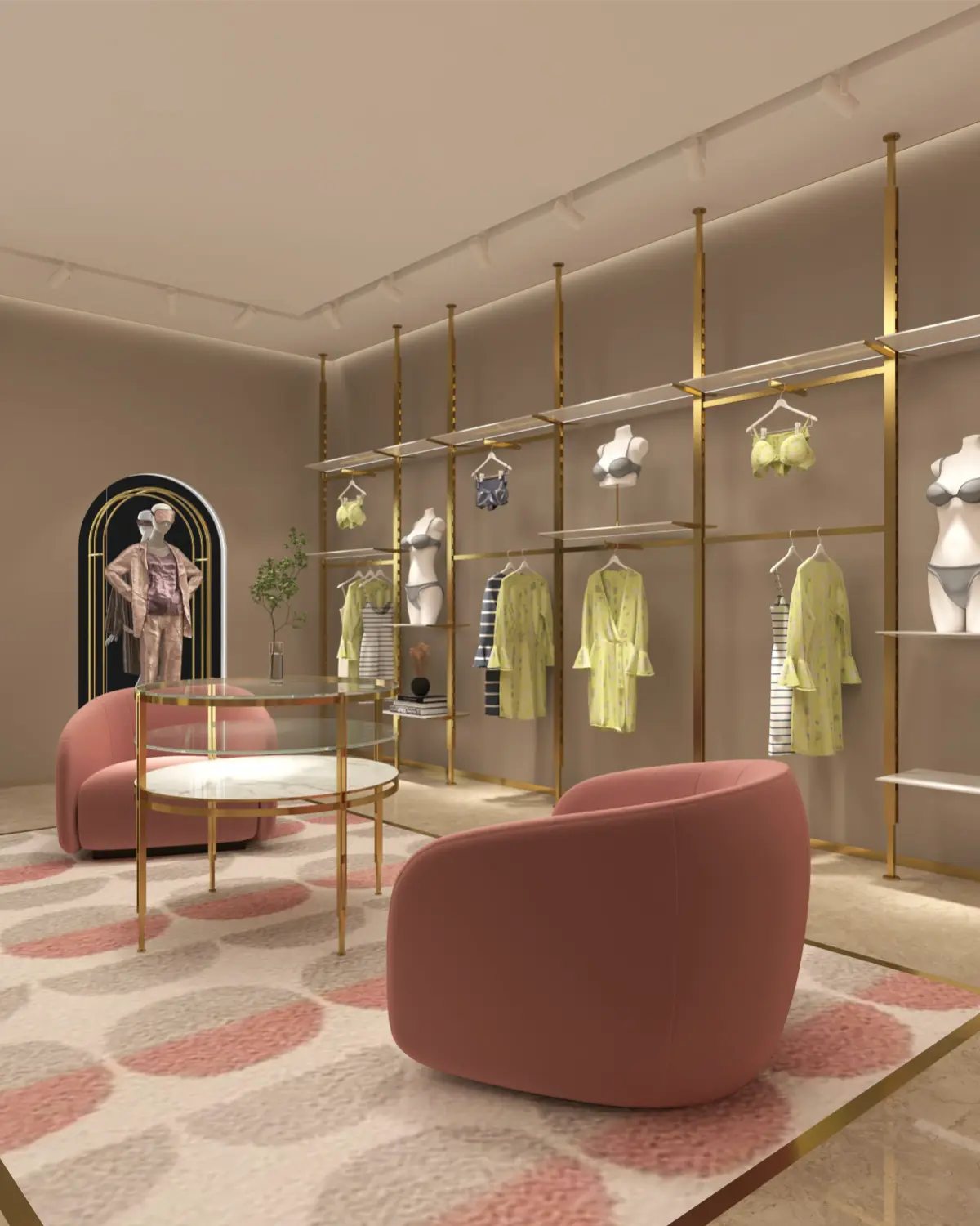 Apparel Display Racks in Retail