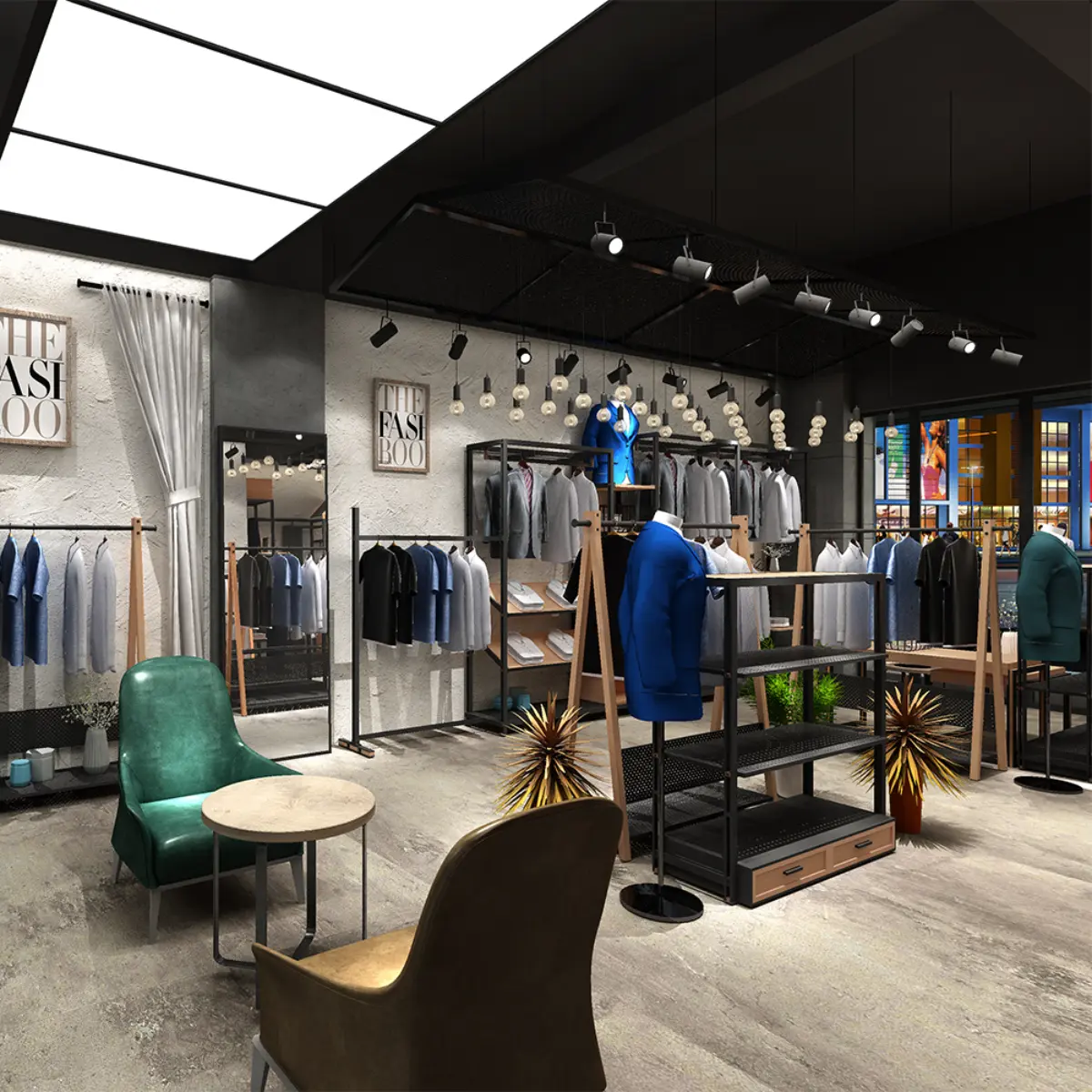 Fashion Boutique Rack Layout