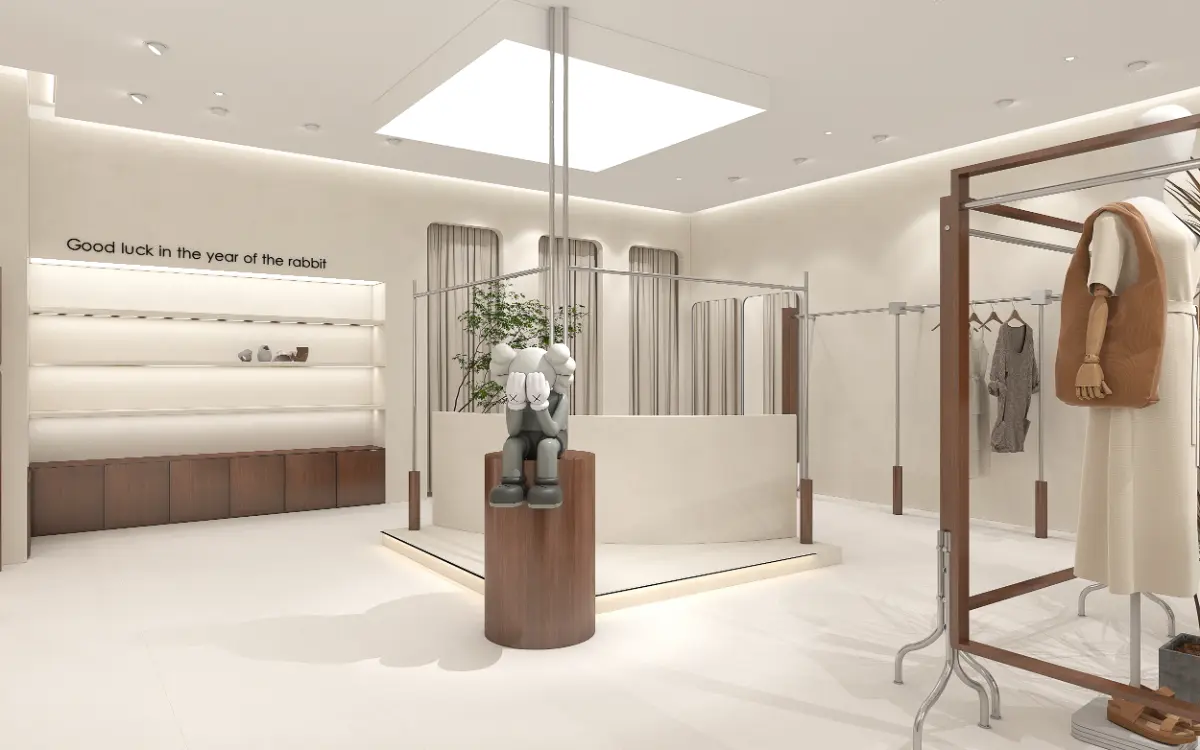 Cross Merchandising Display Wall